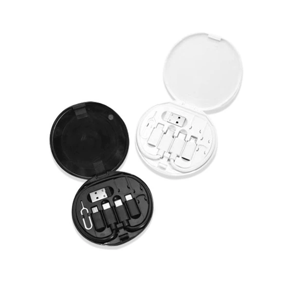 Five-in-one multifunctional storage box [black]
