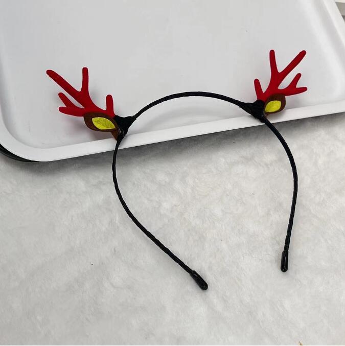 Navidad corbata horquilla de Navidad accesorios para el cabello de los niños lindo clip Internet celebridad dibujos animados ELK horquilla diadema hembra al por mayor