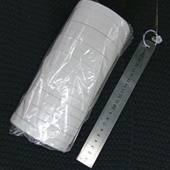 Daily necessities white double-sided tape handmade transparent high viscosity student handmade office stationery double-sided tape