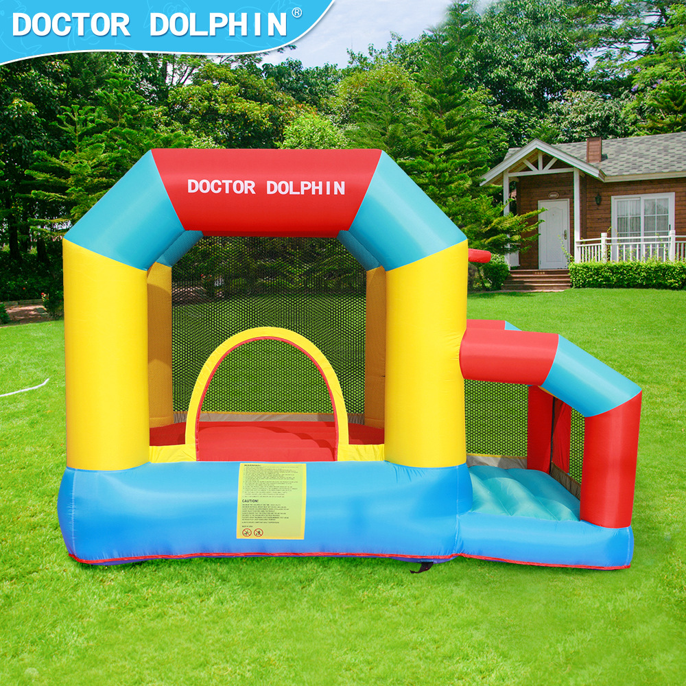 Castillo inflable pequeño, trampolín inflable pequeño para interiores, trampolín inflable de tela Oxford para juegos infantiles, venta al por mayor