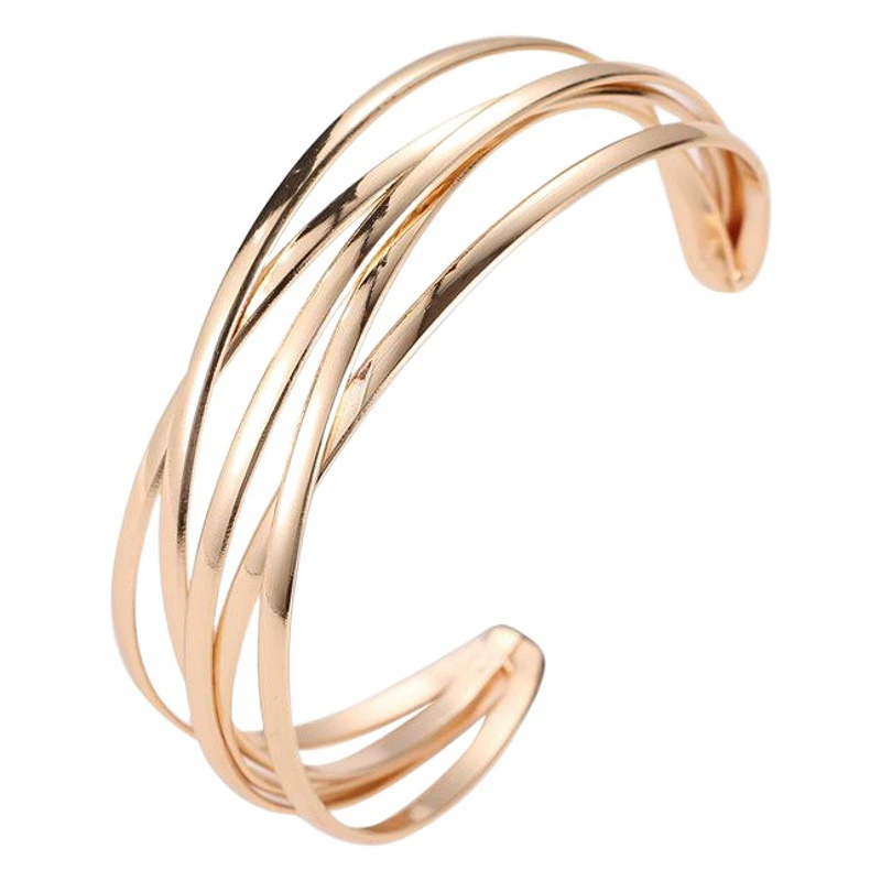 Европейский и американский новый горячий продавать браслет моды простой открытый Сплав Крест Браслет Популярные ювелирные изделия браслет оптом