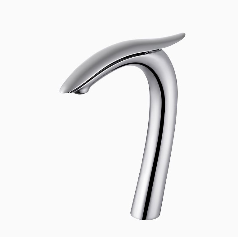 Guangdong manufacturers wholesale bathroom full copper gun gray wire drawing gold basin faucet imitation splash water head manufacturers