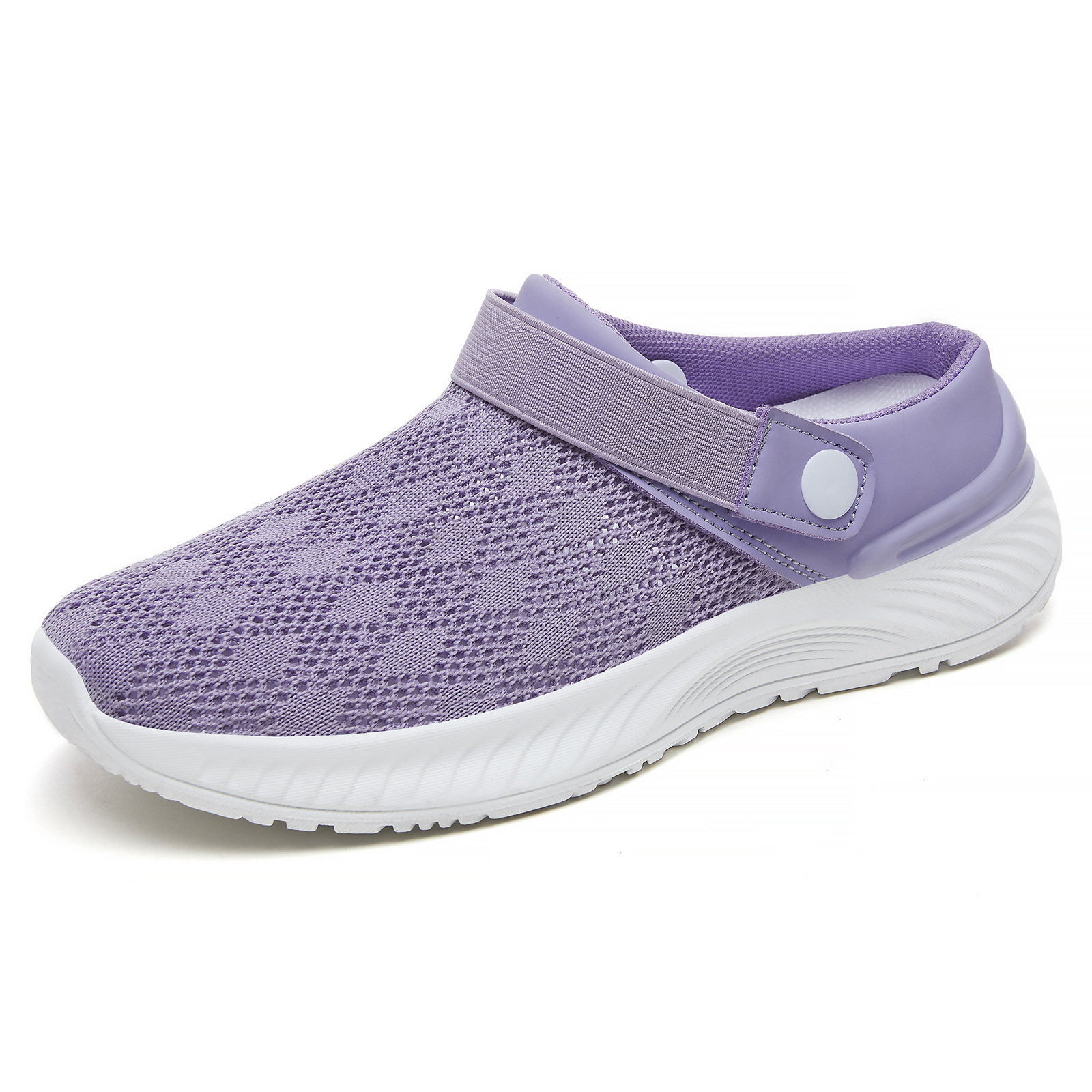 por Jin Seyuan| Zapatos de mujer medio trapezo transpirables zapatos casuales zapatillas ligeras cómodas para salir con zapatos de malla de moda image 8
