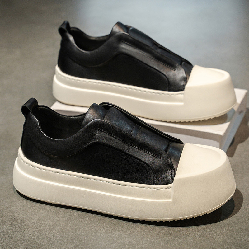 European Luxury Fashion Brand Trendy Hot-Selling First-Layer Cowhide Men's Shoes, Fashionable and Versatile Thick-Soled Sneakers, Casual Shoes European Luxury Fashion Brand Trendy Hot-Selling First-Layer Cowhide Men's Shoes, Fashionable and Versatile Thick-Soled Sneakers, Casual Shoes