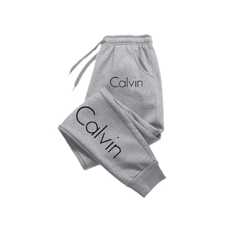 Cross-Border European and American New Versatile Jogger Fashion Loose Sweatpants Unisex Casual Fleece-Lined Sports Pants Comfortable Fitness Wear
