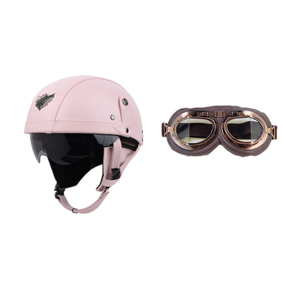 K328 핑크 헬멧 +01 투명 필름