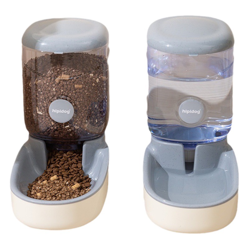 Dispensador de agua automático para mascotas transfronterizo gato alimentador de gran capacidad perro tazón gato tazón dispensador de agua traje de combinación de suministros
