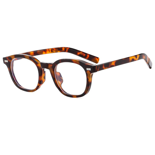 Full-frame anti-blue light black frame glasses for women, suitable for nearsightedness, with interchangeable lenses