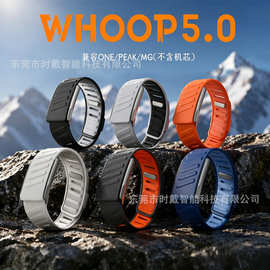 批发适用于Whoop5.0手环硅胶表带WhoopWatch5.0纯色腕带跨境爆款