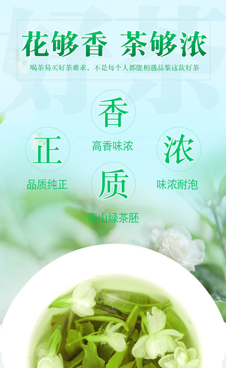 Jasmine Green Tea Maojian Loose Leaf 2025 New Harvest Cold Brew Fragrant Herbal Tea 500g preparation