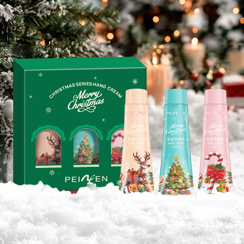 ペニフォンハンドクリームクリスマステーマ包装ハンドクリームセット|undefined