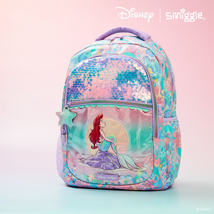 Australian Smiggle Schoolbag Mermaid Backpack Primary School Students Large Capacity Backpack for Boys and Girls Back to School Gift