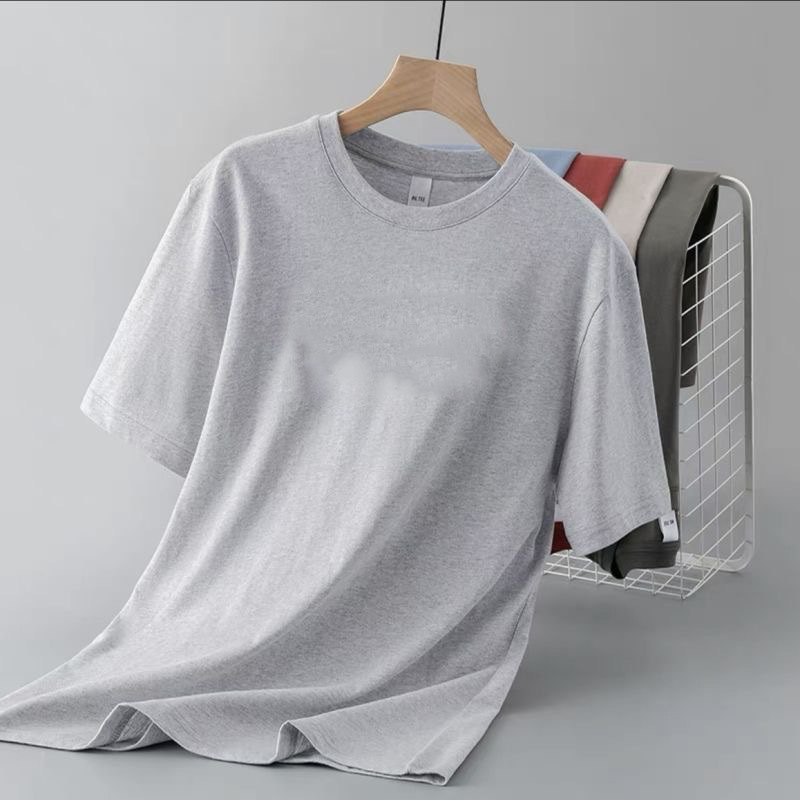 Camiseta de manga corta de los hombres de otoño nuevo estilo coreano SLIM-Fit moda impreso fino cuello redondo en el puesto image 12