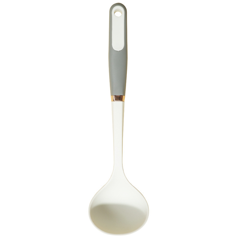 Mango de anillo de oro de silicona no pegajoso de silicona de grado alimenticio utensilios de cocina de silicona en stock