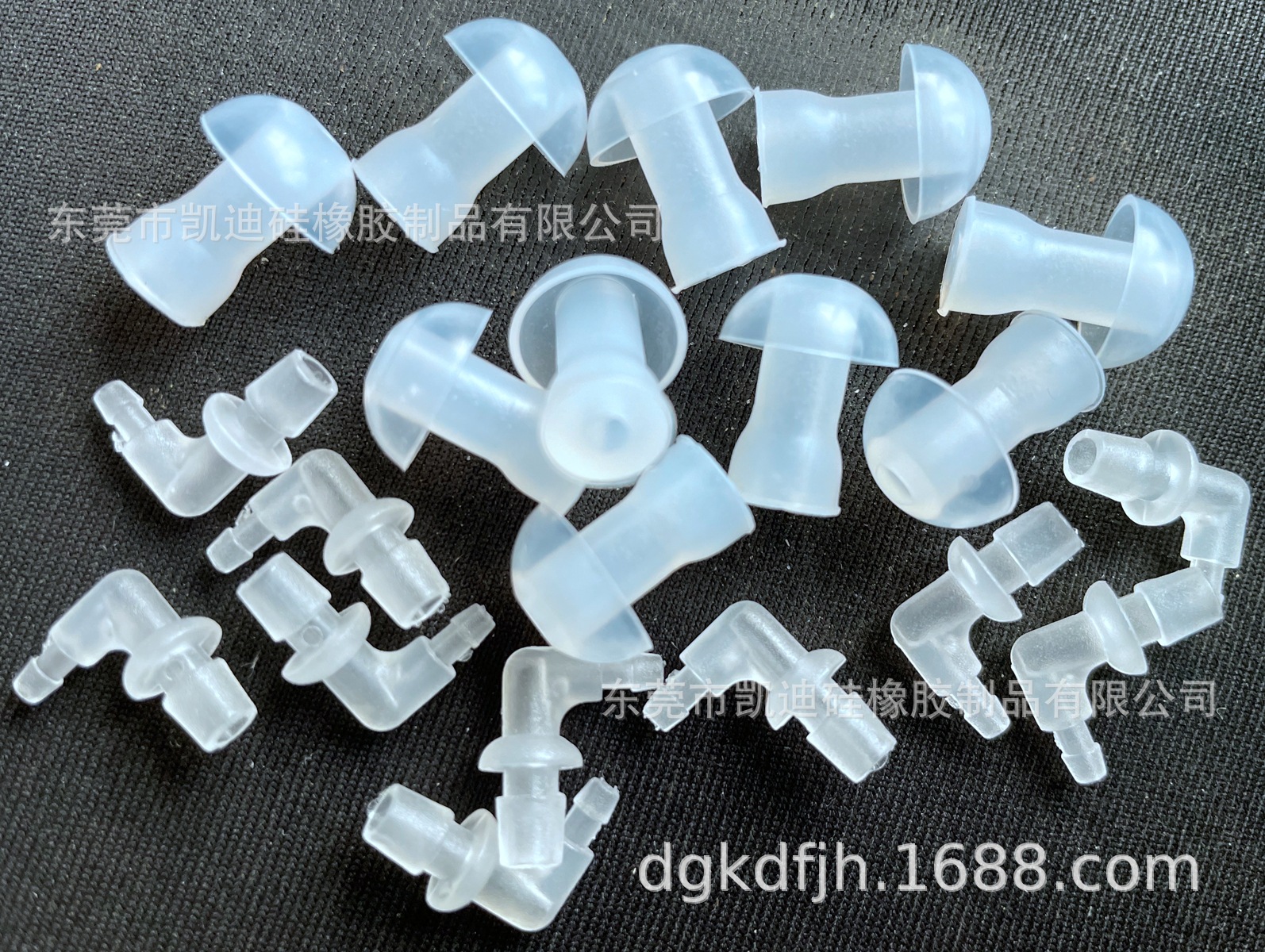大号 中号 小号助听器耳塞 塑胶弯管 助听器配件 蘑菇头耳帽 现货