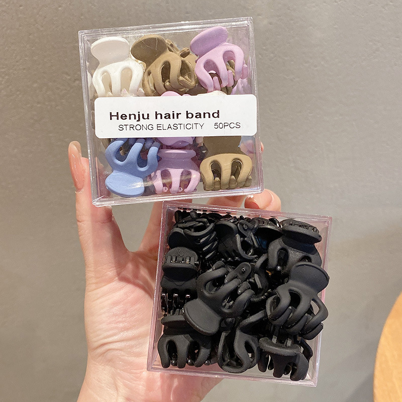 Pequeño clip de agarre de verano para mujeres clip de peluquería clip de peluquería clip de peluquería pequeño clip de peluquería red rojo estilo coreano clip de peluquería lateral