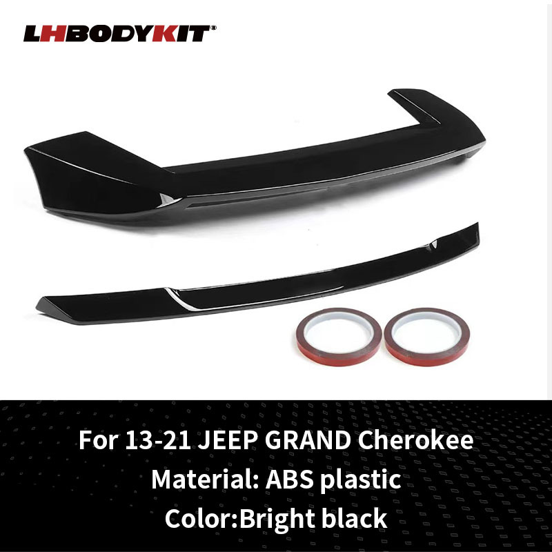 Suitable for 14-20 years Jeep Grand Cherokee middle wing top wing car decoration modification non-perforated tail
