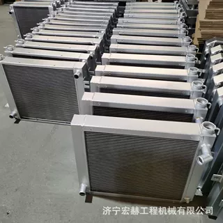 挖掘机水箱SK200-6ESK220-3SK200-8散热器总成中冷器油散厂家