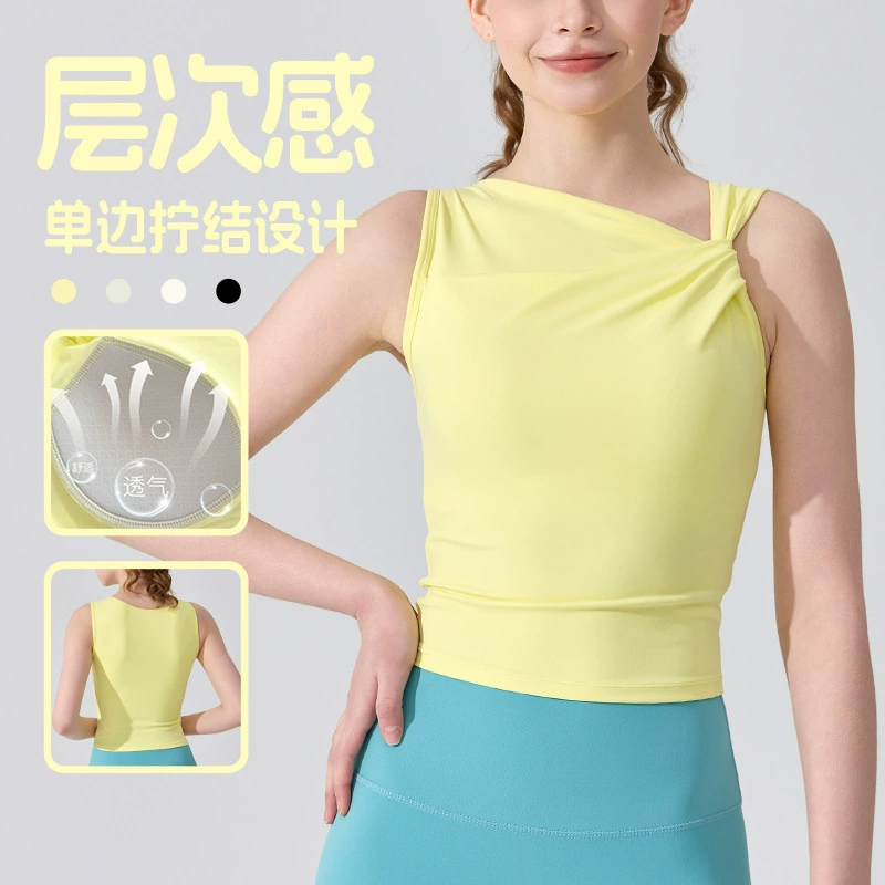 Трансграничный излом длинный йога жилет женский ударопрочный бюстгальтер для похудения