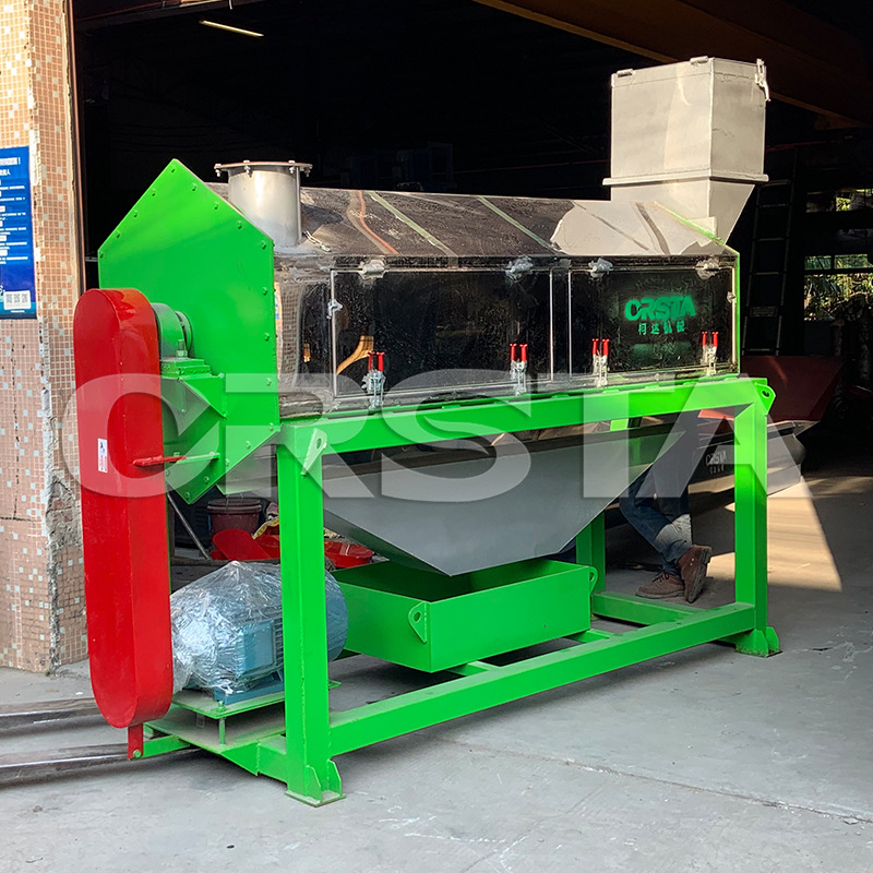 医院PP/HDPE料破碎清洗回收线；医疗瓶去标破碎清洗分选回收设备