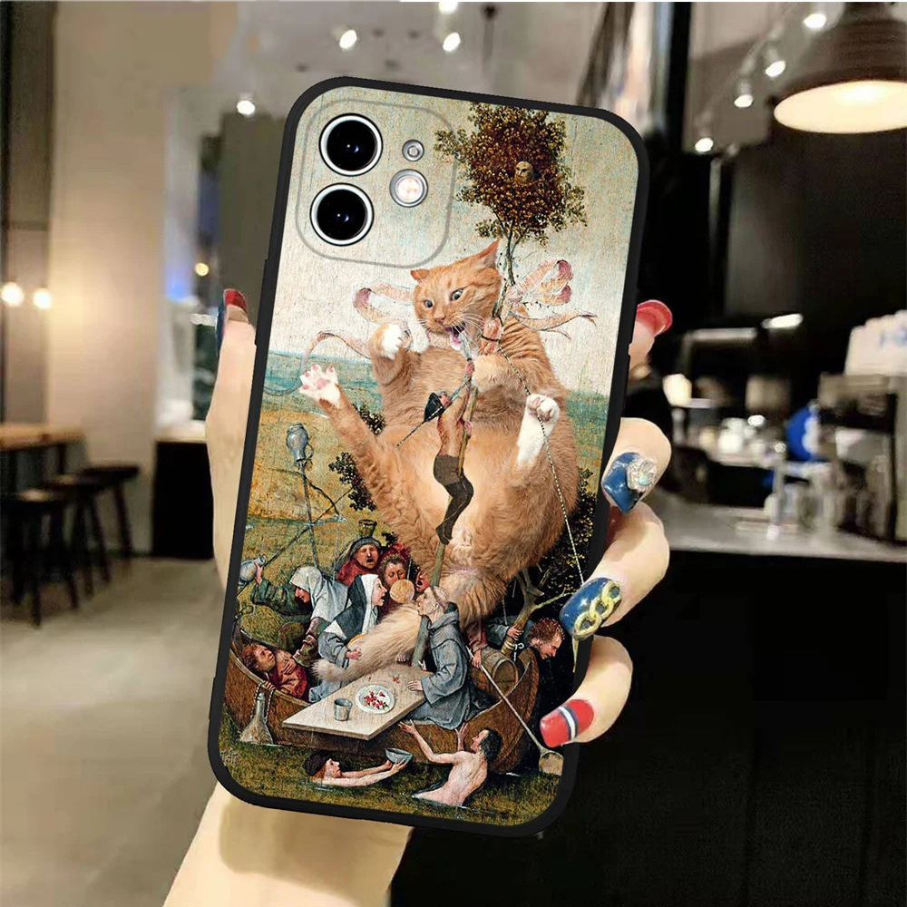 40g Weight iPhone Applicable Brands Phone Cases Classification tpu Material Human, Portrait Pattern Classical, Artistic Style Tpu Human Portrait Classical Artistic Phone Cases Phone Accessories 2