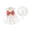 Children's slip dress for princess, hat, children's clothing, wholesale