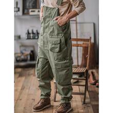 F 71747 Solid Cargo Suspender Pants ��ɫ���b����ѝ���uͨ