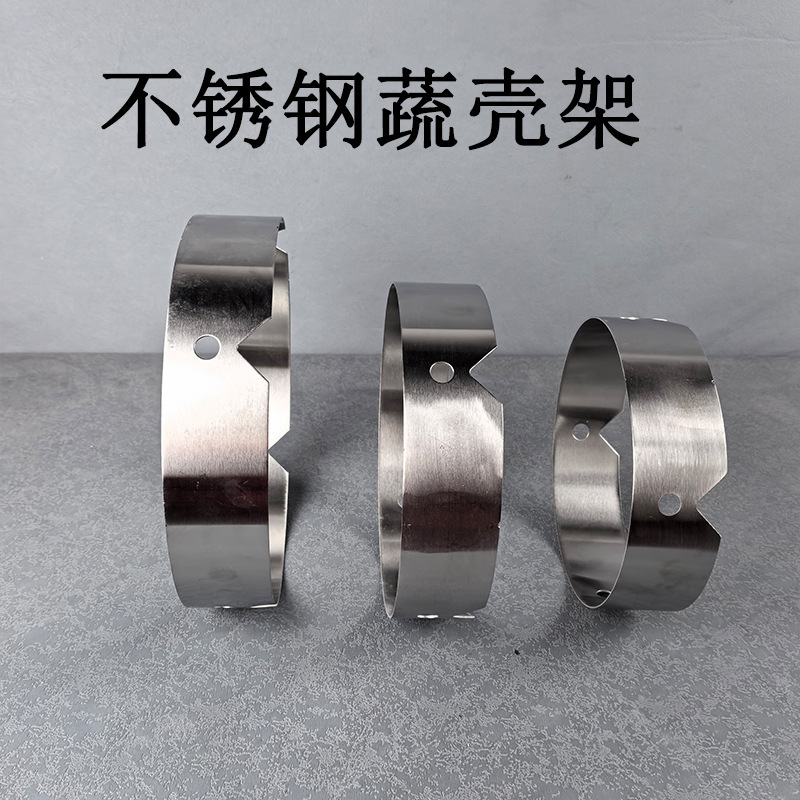 ステンレスの鍋の棚のスプーンの棚の円形の台所は厚い鍋のマットの断熱のマットを厚くします。|undefined