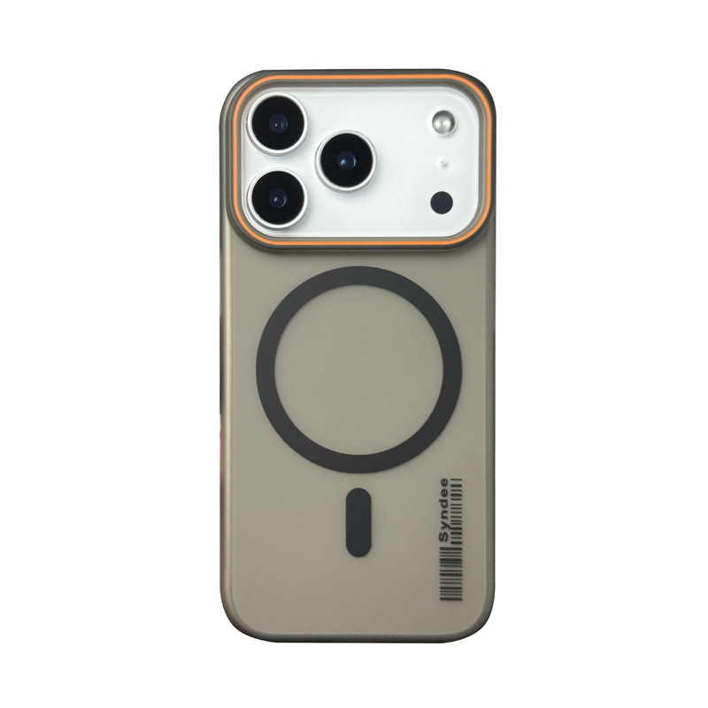 柔纱磁吸适用iPhone17pro手机壳磨砂透色苹果16pro肤感细磁保护套|undefined