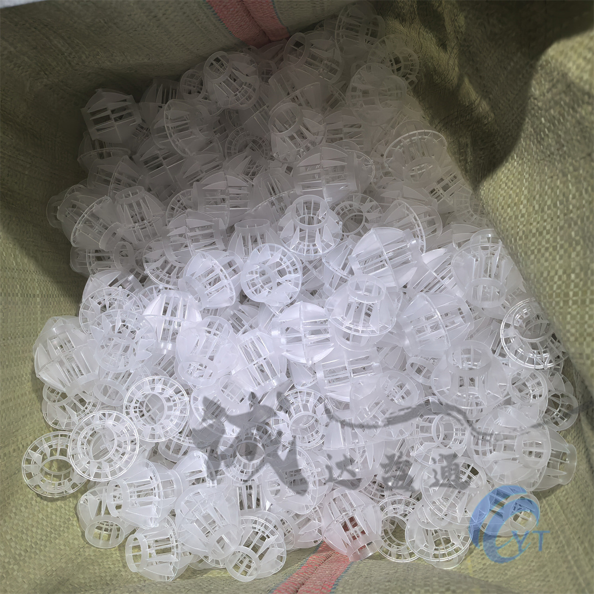 多面空心球填料 喷淋塔pp空心球 废气处理聚丙烯pp空心球填料