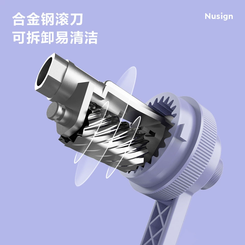 Deli Newseat NS077-S hand-crank pen sharpening machine student pencil pen sharpening machine automatic pen wholesale