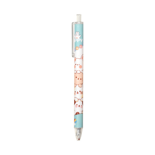 Cute and creative 0.5mm push-type high-looking cute girl's fairy-like press neutral brush writing pen stationery