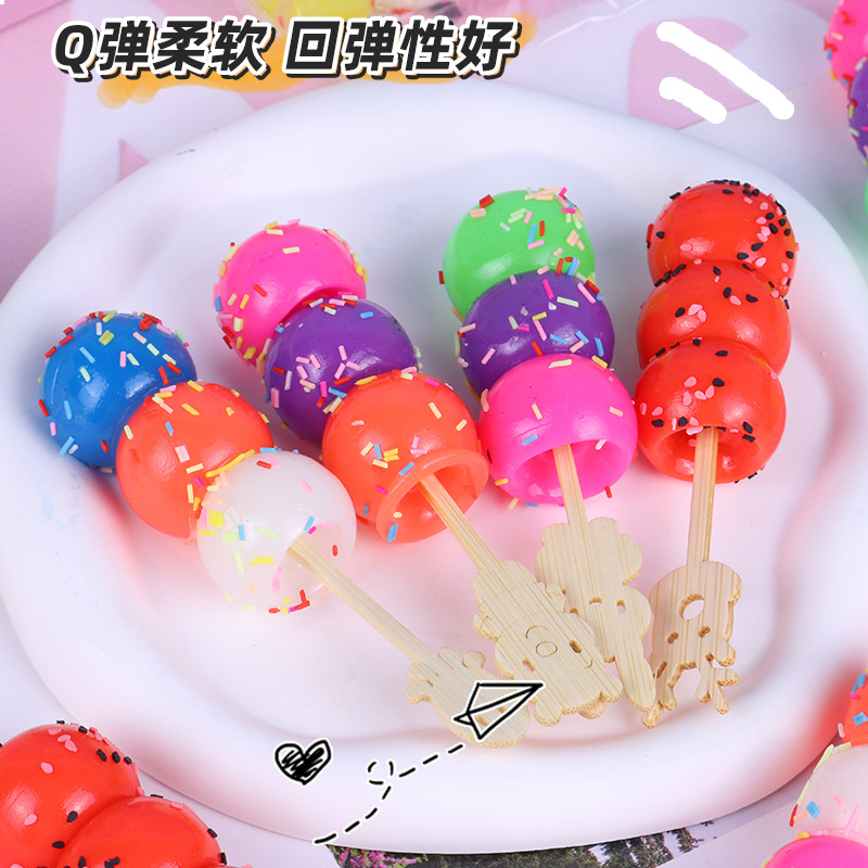 Comida y juego, haws confitados, pellizcos, juguetes de ventilación de simulación, descompresión para niños, pellizcos, diversión, descompresión creativa