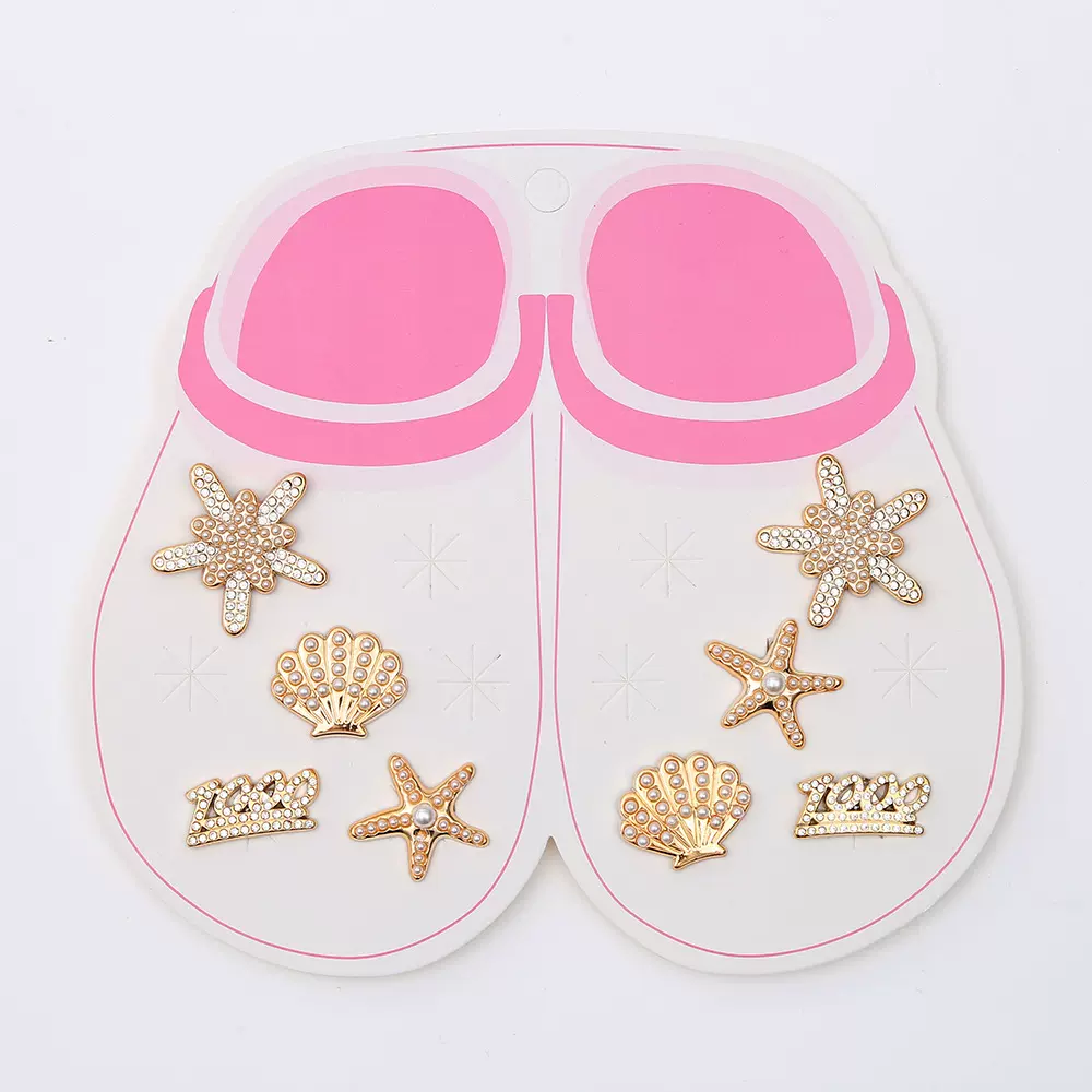 新款卡通可爱创意可拆卸立体鞋花DIY洞洞鞋配件手工配饰扣鞋装饰