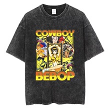 Hot Anime Cowboy Bebop Graphic Printed T-shirt Men Women Cla
