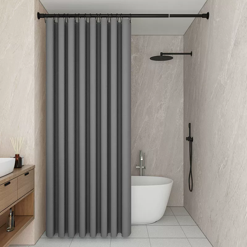 Curtain, waterproof set, cloth, increased thickness
