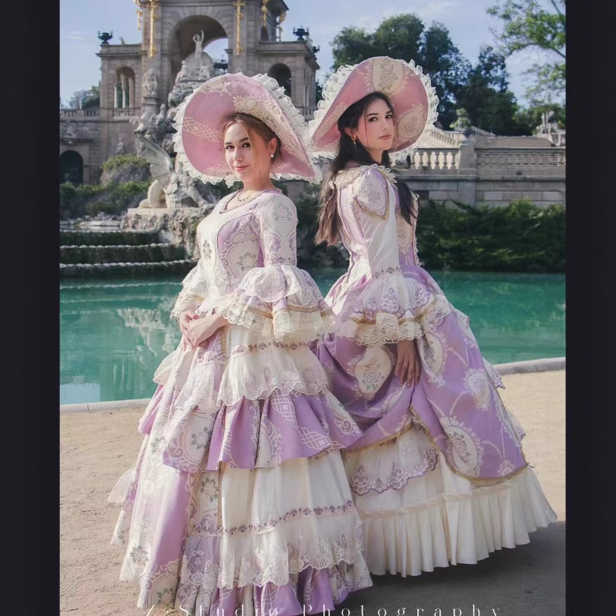 New European Style Palace Evening Dress, Prom Performance Clothing, Stage Catwalk, Cos Photo Party Photo Dress for Women