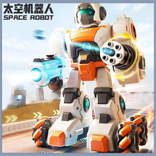 机器人玩具男孩遥控车二合一可发射水弹手势感应对战坦克生日礼品