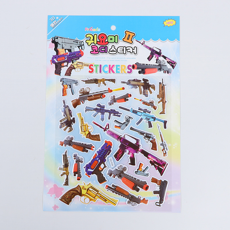 Fabricante de pegatinas de PVC de dibujos animados, pegatinas de burbujas estéreo decorativas para niños, pegatinas de recompensa 3D para niños y niñas, listas para uso educativo