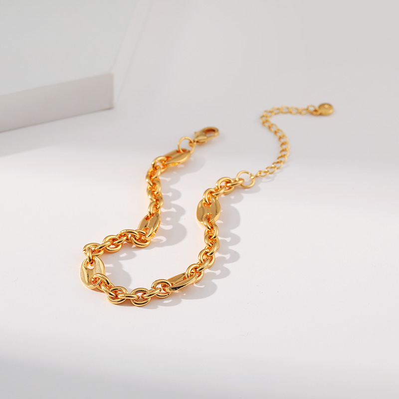 Fashion Geometric Copper Plating Bracelets