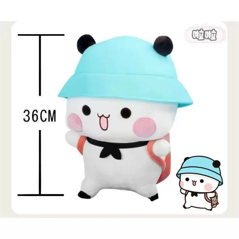 [Bubu And Dudu panda plush милый мультфильм панда ведра кавая]