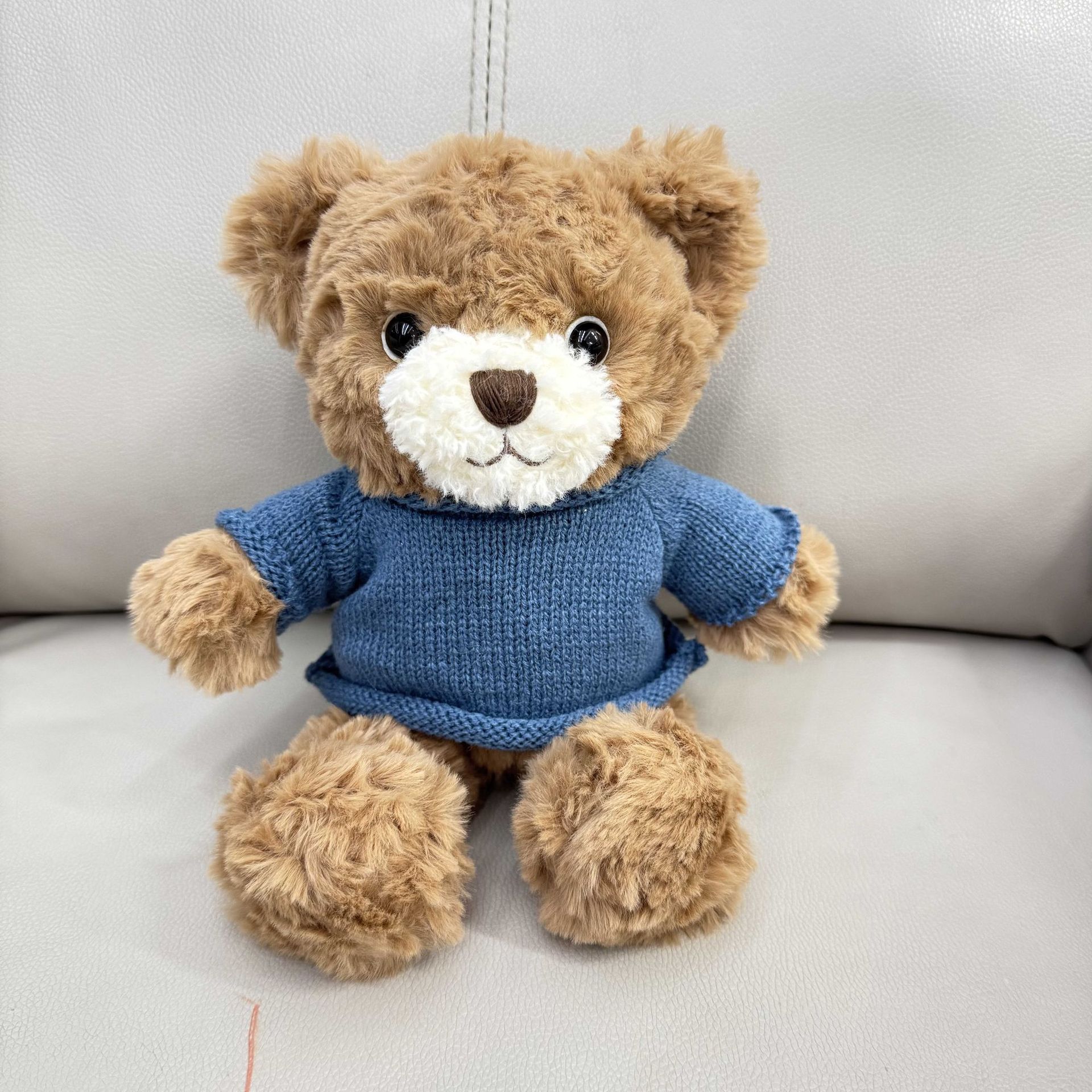 Máquina de muñecas agarrar 8 pulgadas ropa Teddy Bear juguetes de peluche impresión de muñecas LOGO regalos de eventos corporativos