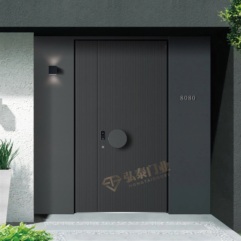 맞춤형 10mm 단면 주조 알루미늄/도어 측정 설치 + 운송/m²