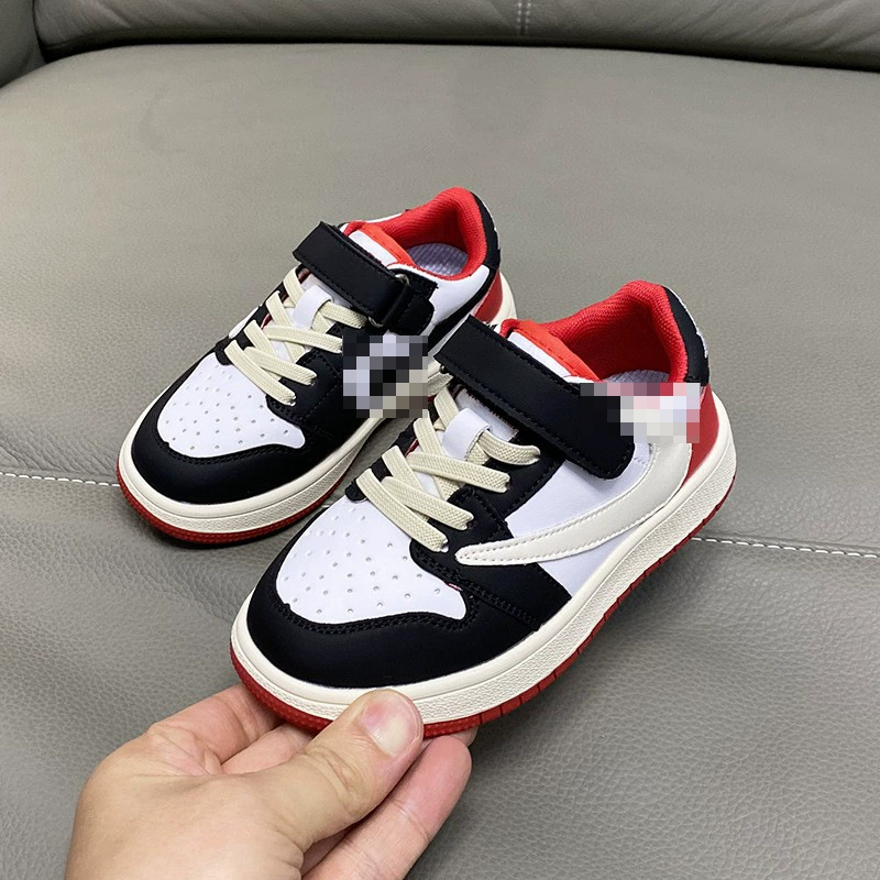 Demi-season children's sneakers for boys, low sports shoes, footwear, trend of season, soft sole