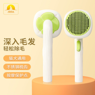 Pippi Tao Bubble Shell Abs Persimmon Love Self -Clean Comb Удалить плавучие кошки чистые продукты Cat Chec