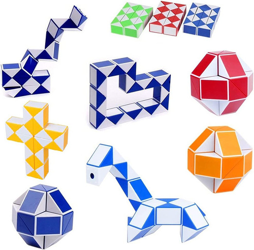 Children's 24-Section Magic Tile Creative Transformable Folding Brain Teaser Student Toy Spherical Mini Tile Student Gift