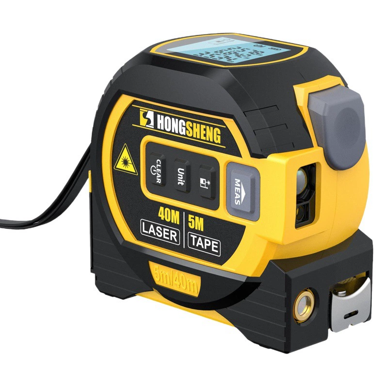 Hongsheng Craftsman core многофункциональный инфракрасный ручной лазерный дальномер 5 м рулетка 40 М60 м дальность Перекрестия