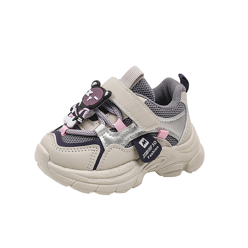 Cartoon Girls Spring Autumn New Sports Shoes For Boys Fathers Mesh Breathable Small And Medium Children S Trendy_voghion.com