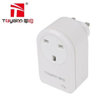 TY1863G1 British standard graffiti smart plug home automatic WiFi control three-hole socket plug