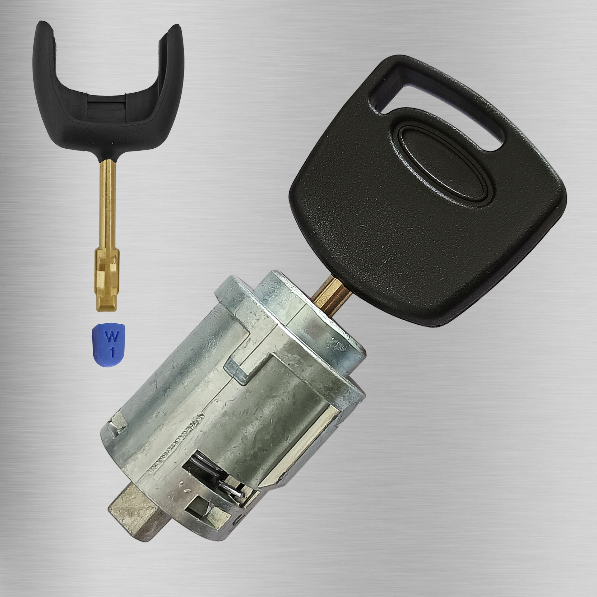 Para Ford Old Mondeo Cerradura de la puerta izquierda 2 llaves Mondeo Cerradura central accesorios de automóviles